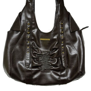 Matt & Nat Purse: Elegant Brown with Chic Purple Lining - #185